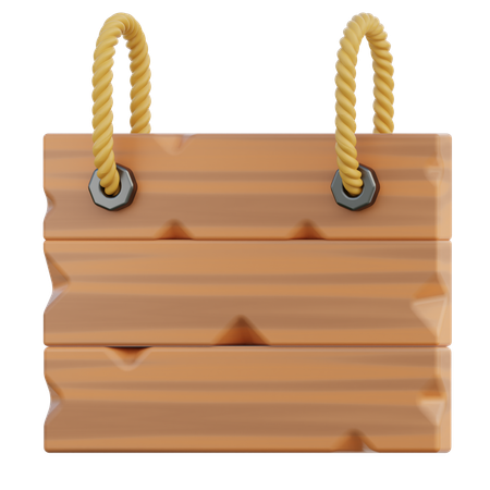 Hanging Sign  3D Icon