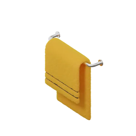 거는 수건  3D Icon