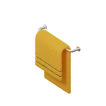 Hanging Towel  3D Icon