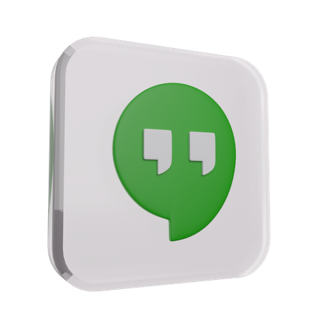 Hangout  3D Icon