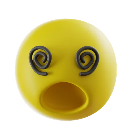 Hangover Emoji  3D Icon