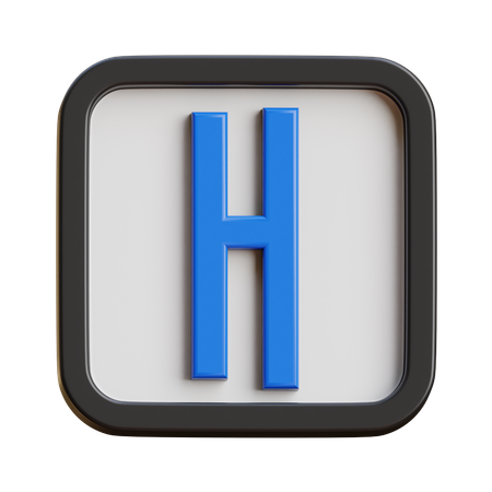 Hangul ae  3D Icon