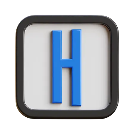 Hangul ae  3D Icon