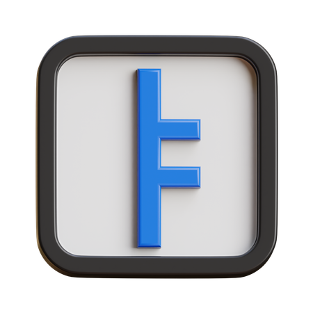Hangul ya  3D Icon