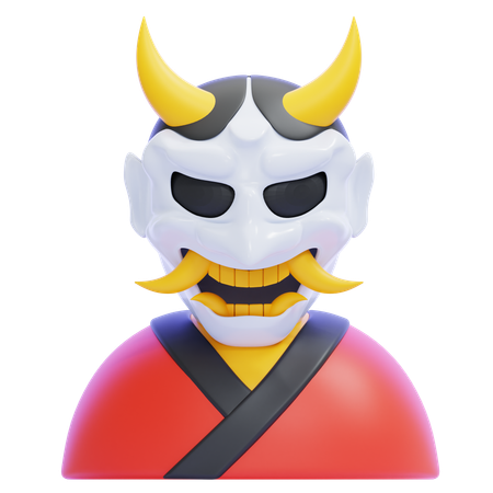 Hannya  3D Icon