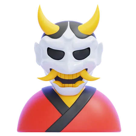 Hannya  3D Icon