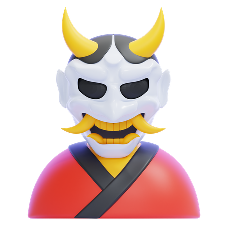 Hannya  3D Icon