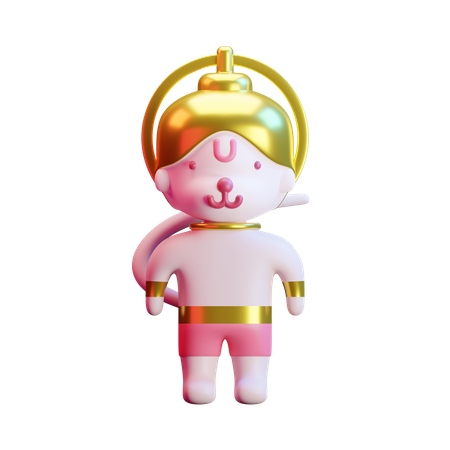Hanuman  3D Icon