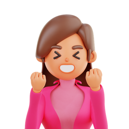 Happiness  3D Icon
