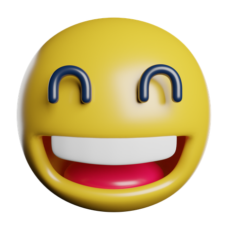 Happiness  3D Icon