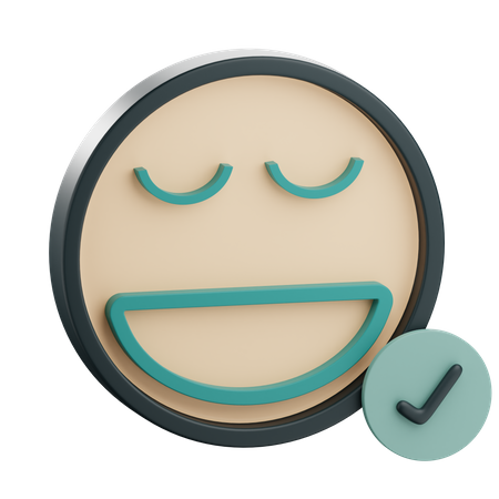 Happiness  3D Icon