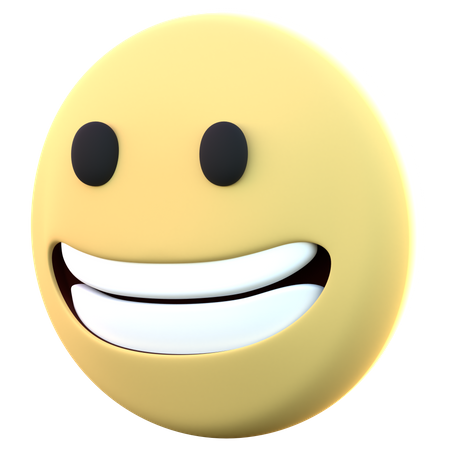 Happy  3D Emoji