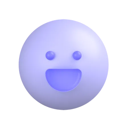 Happy  3D Icon