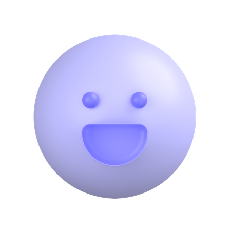 Happy  3D Icon