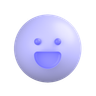 happy 3d logo