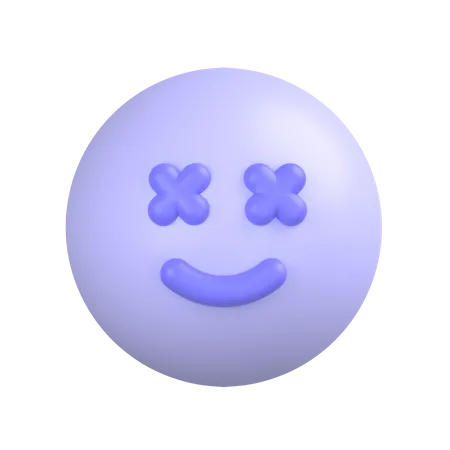 ハッピー  3D Icon