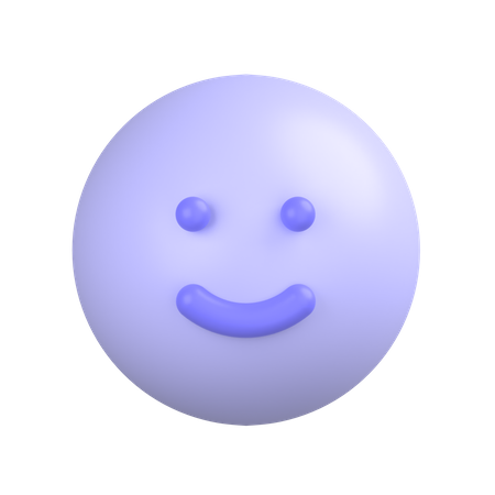 Happy 3D Icon