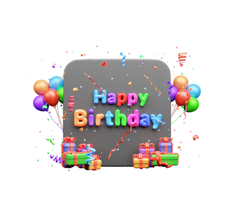 Happy Birthday Png Text 3d - Happy Birthday Psd Background Png, Transparent  Png , Transparent Png Image - PNGitem