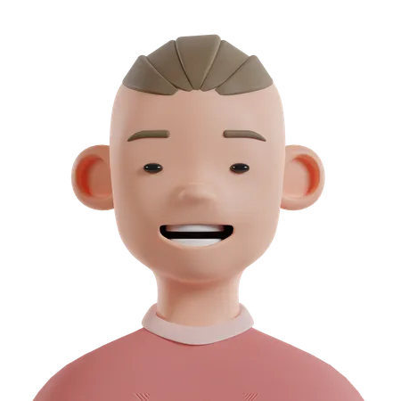 Happy Boy  3D Icon