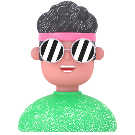 Happy Boy  3D Icon