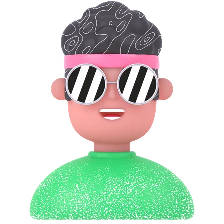Happy Boy  3D Icon