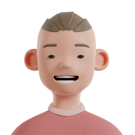 Happy Boy  3D Icon