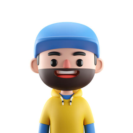 Happy Boy  3D Icon