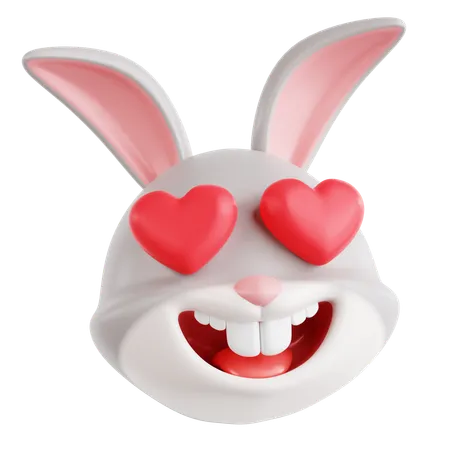 Happy Bunny  3D Icon