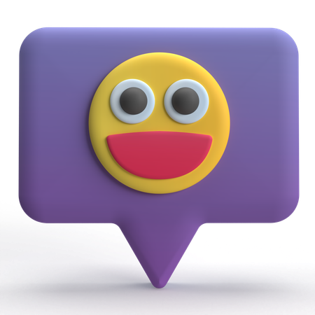 Happy Chat  3D Icon