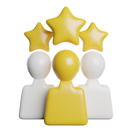 Happy Customer  3D Icon