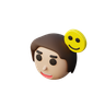 happy customer emoji 3d