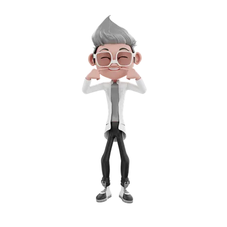 3 D Rendering Of Doctor Character With Teeth 3D Illustration