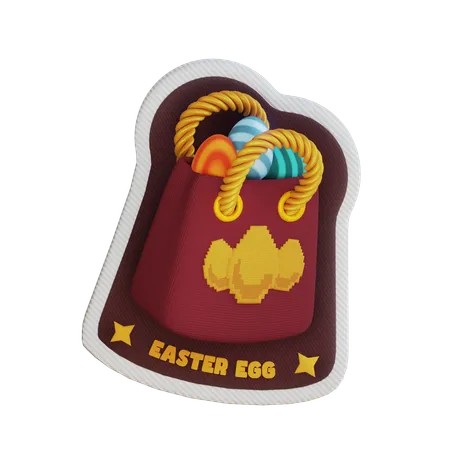 Happy Easter bag  3D Icon