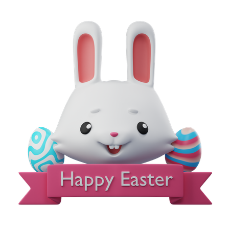 Happy Easter  3D Icon