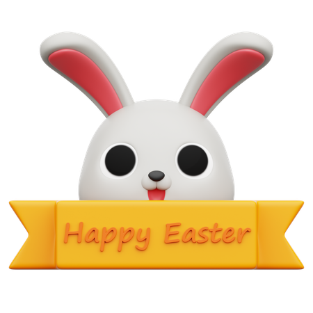 Happy Easter Day  3D Icon