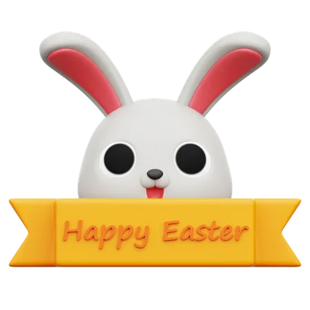 Happy Easter Day  3D Icon