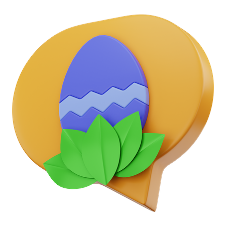 Happy Easter Day  3D Icon