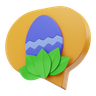 happy easter emoji 3d
