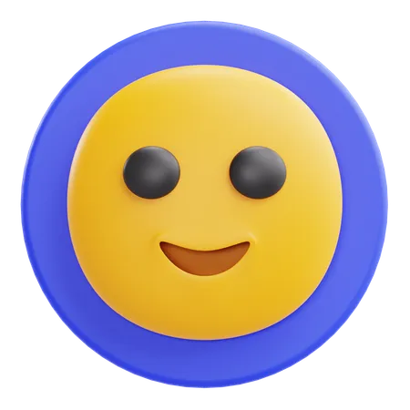 Happy Emoji  3D Icon