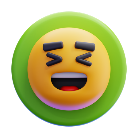 幸せな絵文字  3D Icon