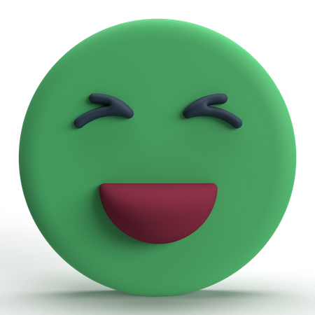 Happy Emoji  3D Icon