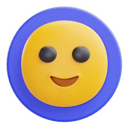 Happy Emoji  3D Icon