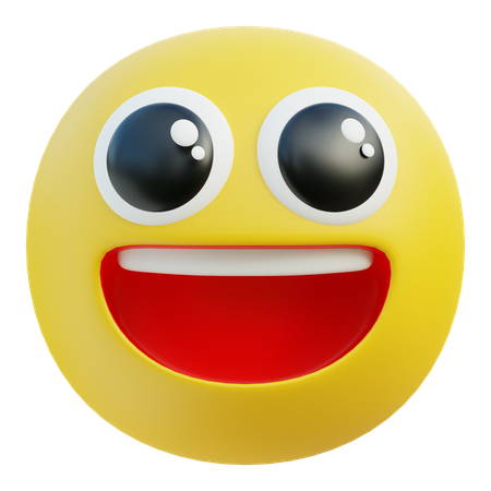 Happy Emoji  3D Icon