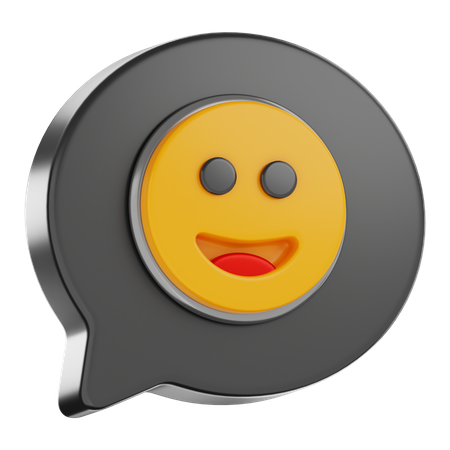 Happy Emoji  3D Icon