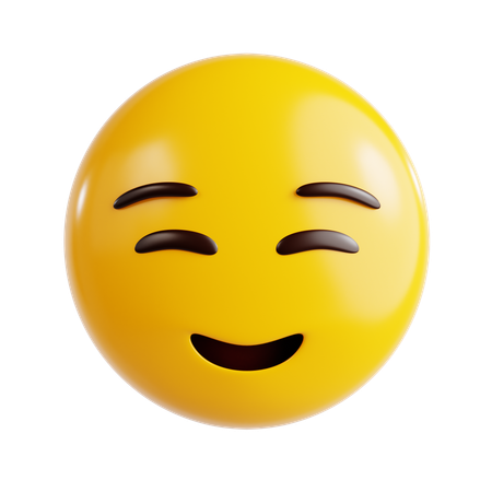 Happy Emoji  3D Icon