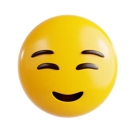 Happy Emoji  3D Icon