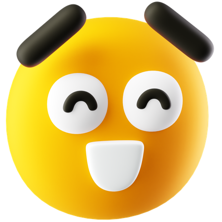 Happy emoji  3D Icon