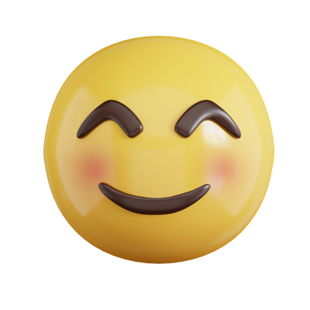 Happy Emoji  3D Icon