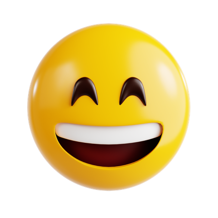 Happy Emoji  3D Icon