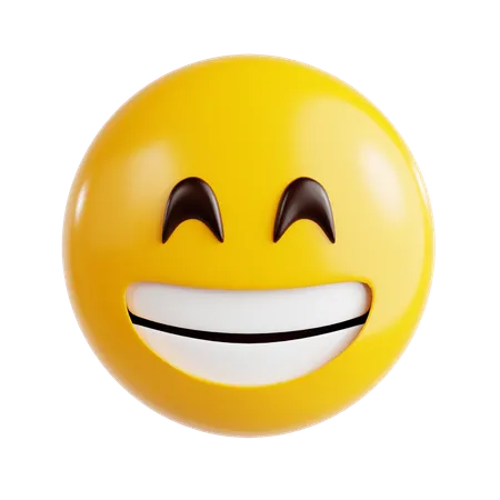 Happy Emoji  3D Icon